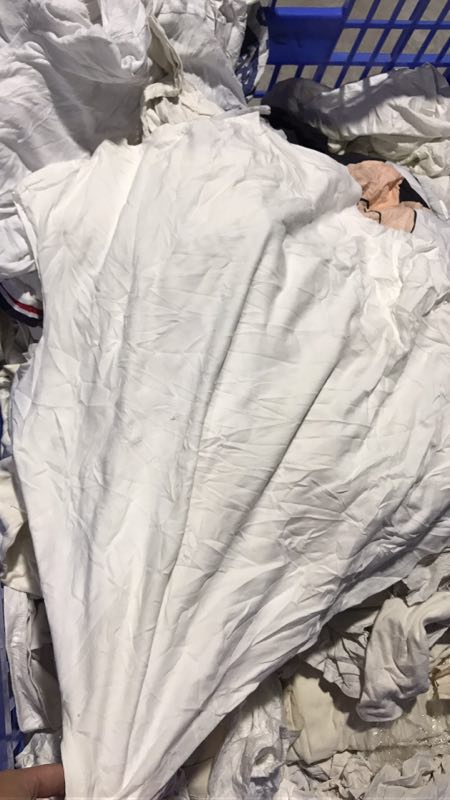 No.1 Used White T-shirts for Cotton Rags Production - FANSUNG