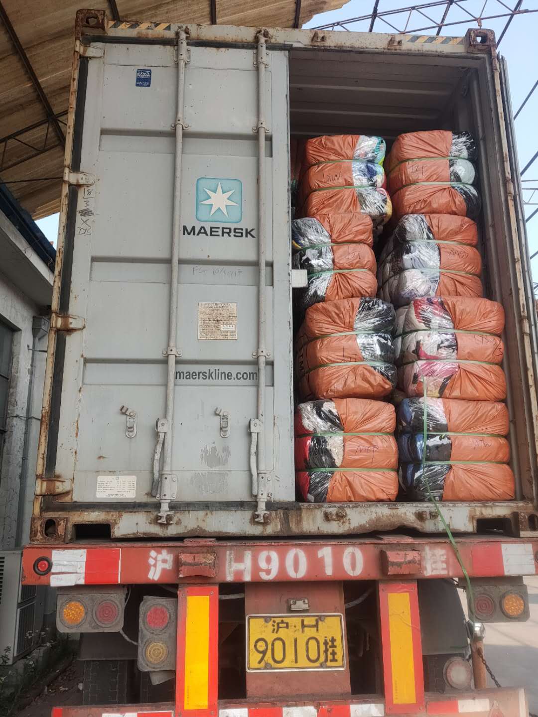 used clothing delivery from FANSUNG GROUP