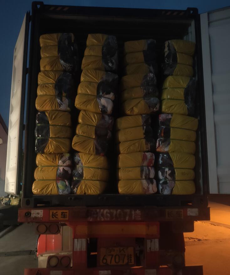 used clothing delivery from FANSUNG GROUP